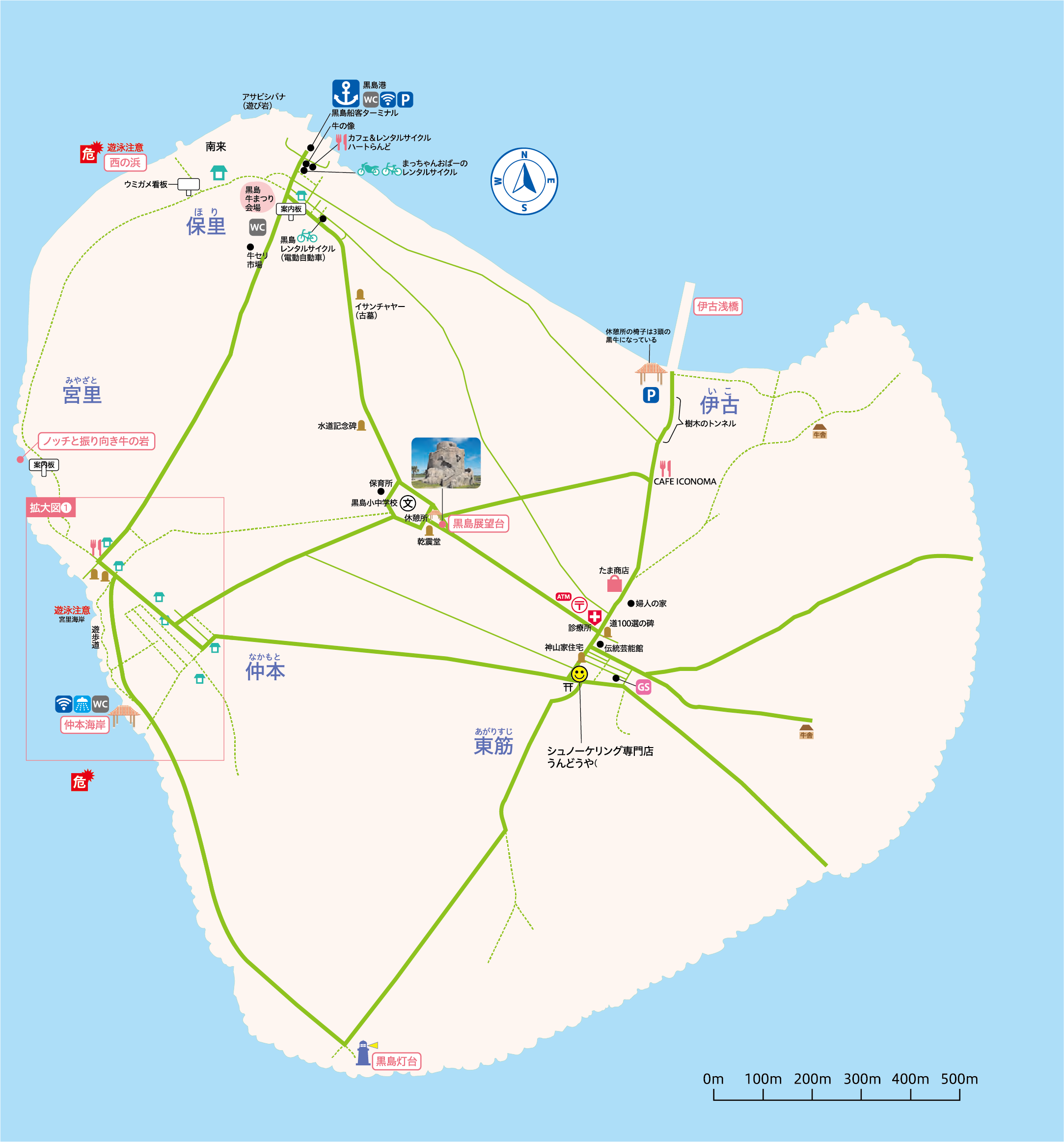 黒島広域地図